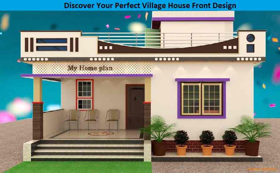 Village House Front Design: Modern House Design