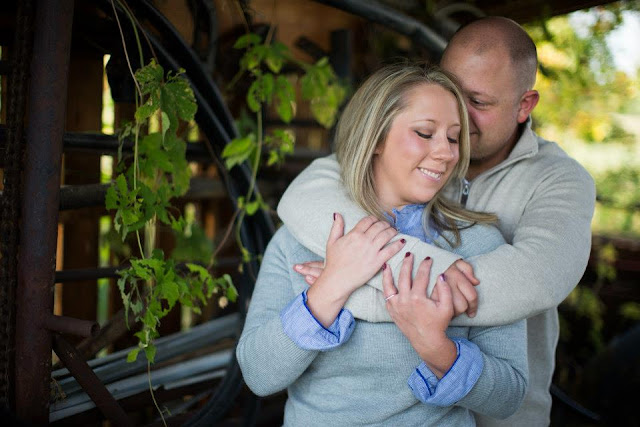 Sweaters Engagement Photo