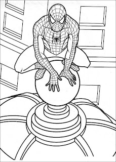 Desenhos do Homem-Aranha Para Colorir