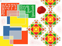 2010 holi greeting cards