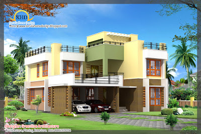 House plans designs - 3d house design