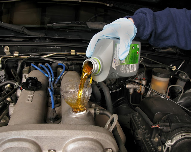 check coolant and oil before a road trip