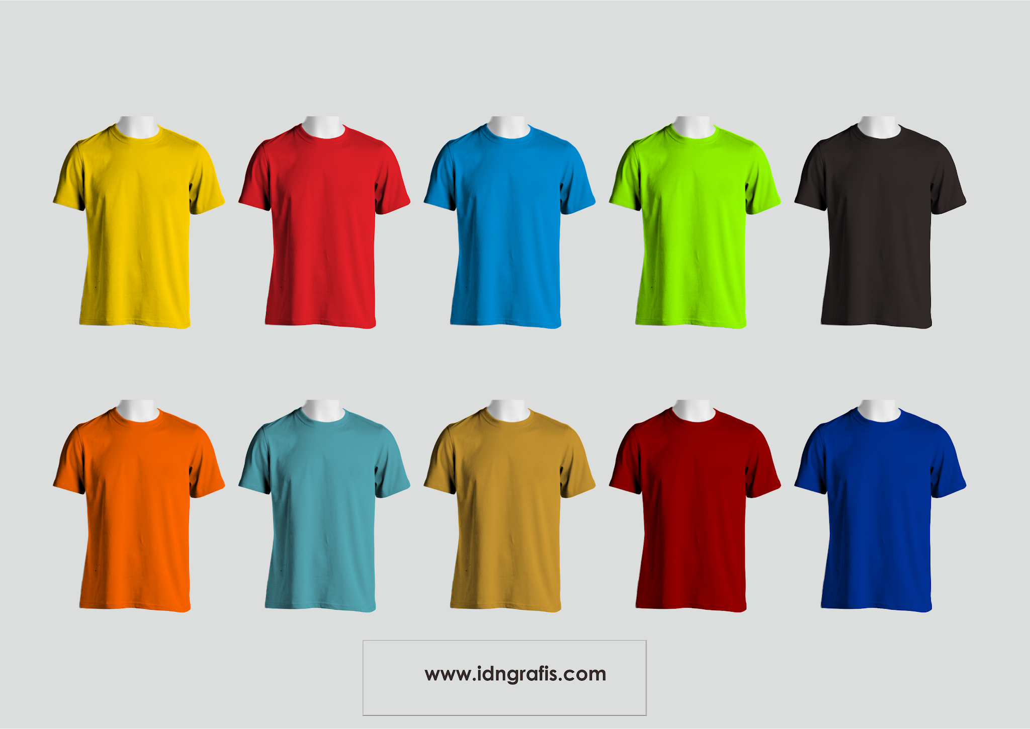 Download Mockup Kaos Polos Cdr Promotions