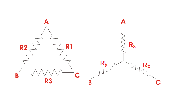 Rangkaian Listrik Delta  Star  Master Matematika Fisika