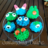  Cupcakes Halloween Monstruos