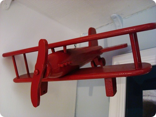 hanging airplane