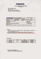 Image for Global Certificate VOLVO