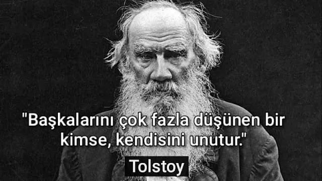 Tolstoy Sözleri