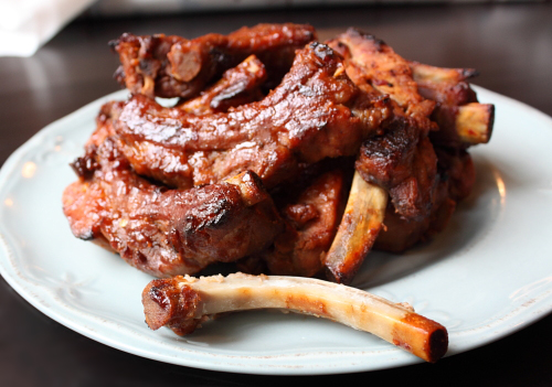 Boil ribs then bbq 2025