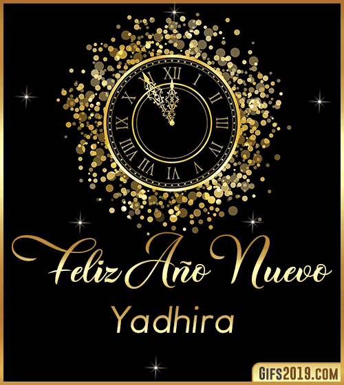 Feliz año nuevo gif yadhira