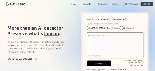 Content at Scale AI Detector