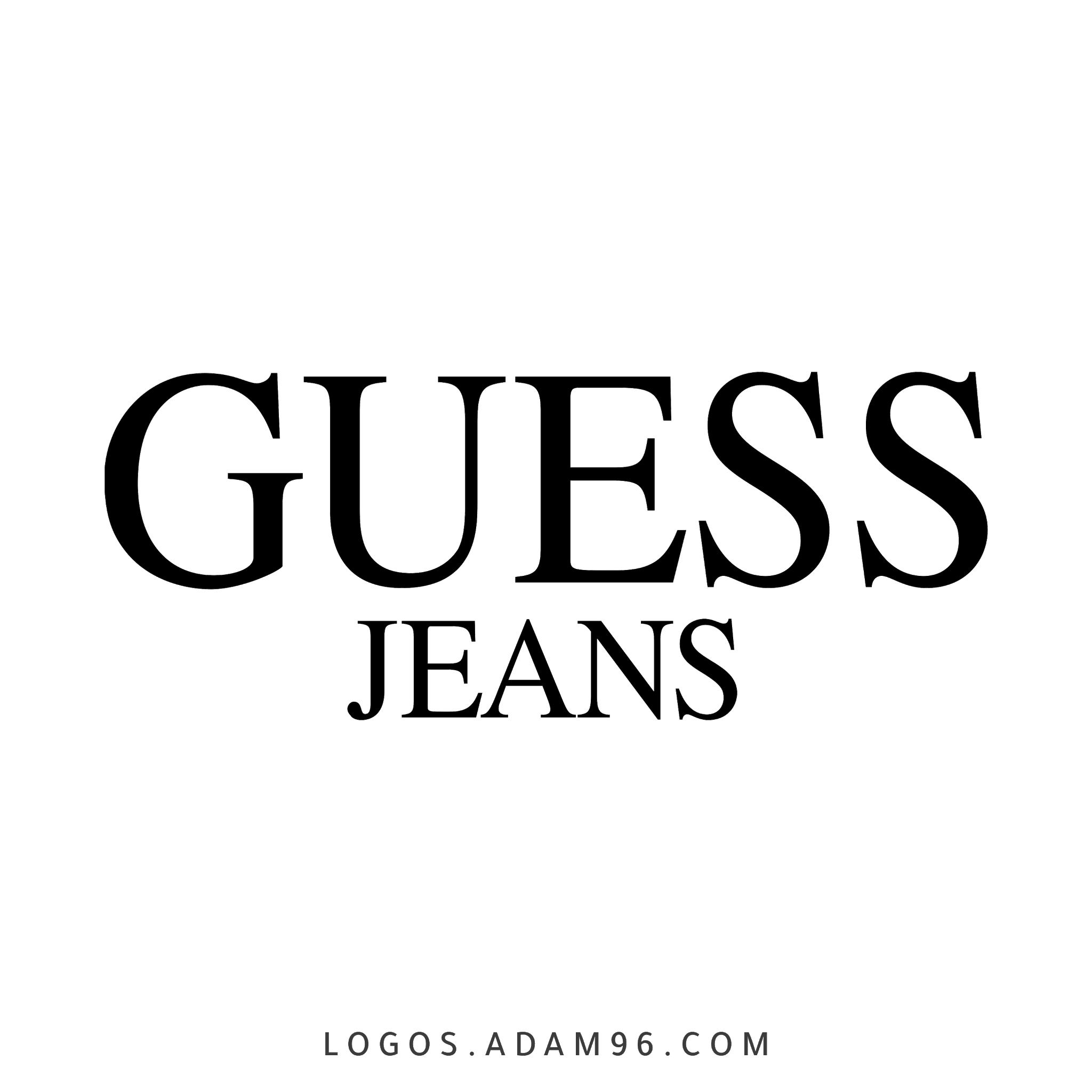 GUESS Logo PNG Download Original Logo Big Size