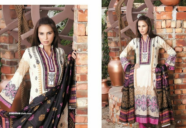 Firdous Collection Lawn Vol-2 2013