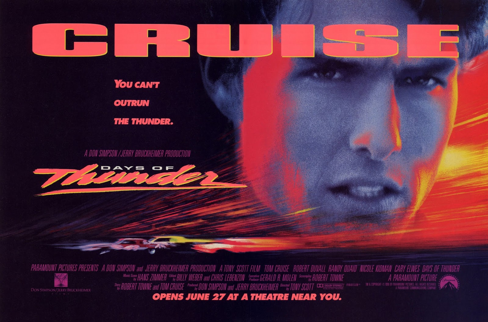 1990 Days Of Thunder