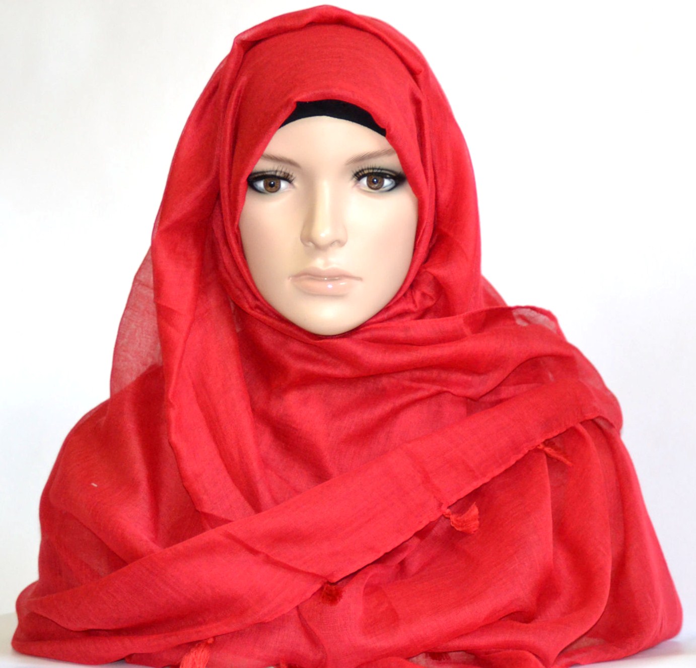 Red Hijab Styles 2013  Hijab Styles, Hijab Pictures, Abaya, Hijab 