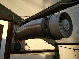 Заборный канальный вентилятор