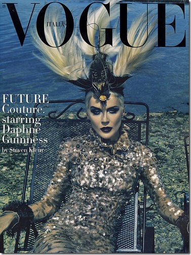 The Honourable Daphne Guinness Vogue Italia  (1) Steven Klein Fotos Hq