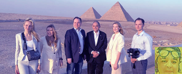 Golovchenko's Visit to Egypt