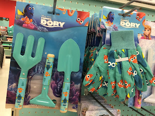 finding dory garden tools 