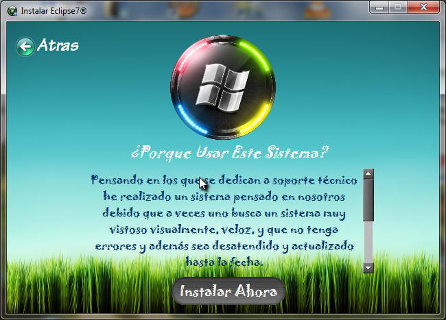 Windows Seven Eclipse7 SP1 x86 (Español) - Descargar Gratis