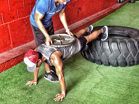 Weighted Decline Push Ups