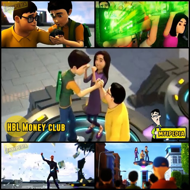 animated cartoon pakistan HBL money club