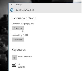 Cara Mengganti Bahasa pada Windows 10