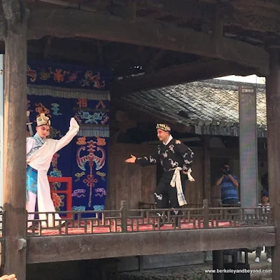 Kunqu Opera in Cangpo Ancient Village in Yantou Town in Zhejiang Province, Wenzhou, China