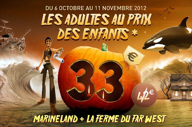 Promotion Marineland spéciale Halloween