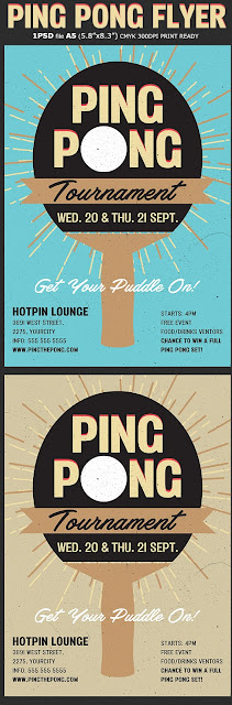 Ping Pong Flyer Template