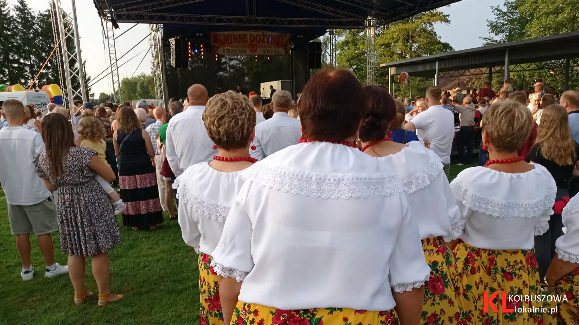 Zbóje na dożynkach w Trześni [ZDJĘCIA, WIDEO]