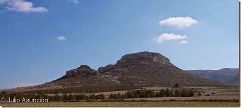 El Castellar de Meca desde el aparcamiento