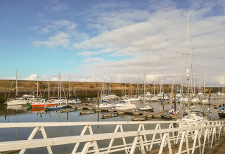 Photo of Maryport Marina in the sunshine