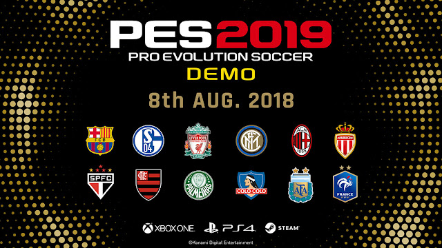 Download Game PES 19 Demo terbaru