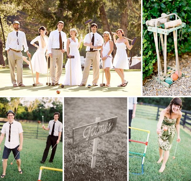 LOVE this idea and I can't wait to plan an outdoor backyard wedding for 