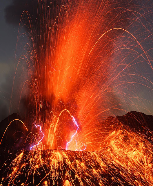 Sakurajima Volcano Eruption