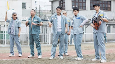 Prison Playbook, Wise Prison Life, Korean Drama, Drama Korea, Korean Drama Review, Review By Miss Banu, Blog Miss Banu Story, 2017. 2018, Drama Korea Best, Kehidupan Dalam Penjara, Korean Artist, Korean Style, Prison Playbook Cast, Pelakon Drama Korea Prison Playbook, Park Hae Soo, Jung Kyung Ho, Krystal, Lee Kyu Hyung, Choi Moo Sung, Jung Woong In, Jung Hae In, Kim Sung Cheol, Park Ho San, Jung Min Sung, Ahn Chang Hwan, Joo Suk Tae, Kang Ki Doong, Bromance, Sweet, My Feeling, My Opinion, Lawak, Poster Prison Playbook,