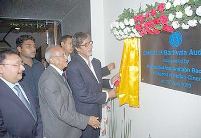 Amitabh Bachchan Inauguration Barfivala Auditorium Photos