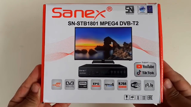 Cara Setting Set Top Box Sanex SN-STB1801 TV DIGITAL DVB-T2