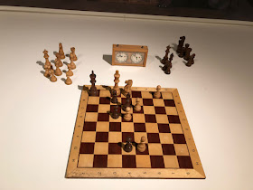 French Dispatch chess set props