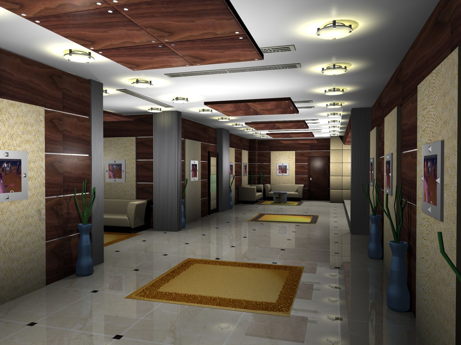 Gurooji Design  Mont Royal Hotel lobby  design 