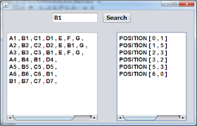 Get Value Position Inside A 2D Array Using Java