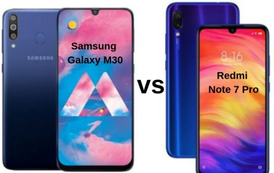 Redmi Note 7 Pro vs Galaxy M30