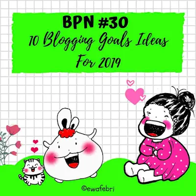 10 blogging goals ideas for 2019