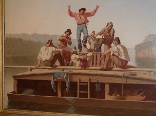 George Caleb Bingham - The Jolly Flatboatmen