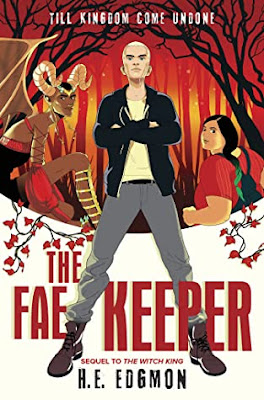 book cover of young adult fantasy novel The Fae Keeper by H E Edgmon