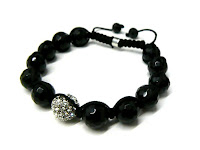 Shamballa Bracelet Onyx