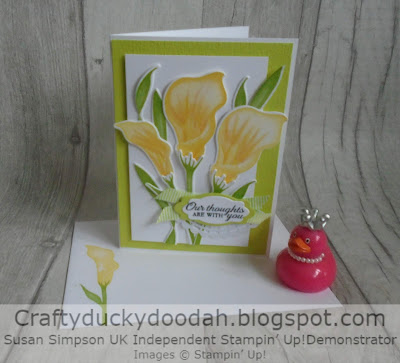 Craftyduckydoodah!, Lasting Lily, Lily Framelits, Stampin' Up! UK Independent  Demonstrator Susan Simpson, Supplies available 24/7 from my online store, 
