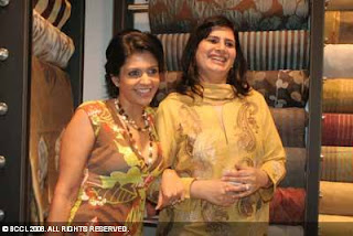 Mandira  Bedi at home boutique 'Muslin'  Launch