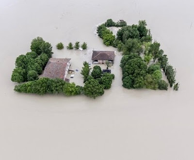 Foto casa alluvionata Emilia Romagna 2023